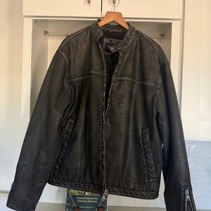 Abercrombie and fitch biker style jacket